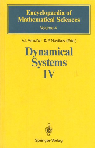 Imagen de archivo de Dynamical Systems IV. Symplectic Geometry and Its Applications (Encyclopaedia of Mathematical Sciences, Volume 4) a la venta por Zubal-Books, Since 1961