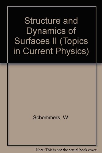 9780387173382: Structure and Dynamics of Surfaces II (Topics in Current Physics)