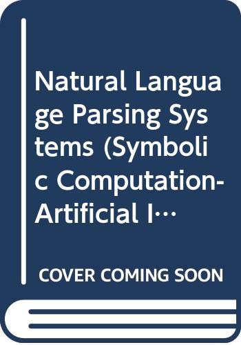 Stock image for Natural Language Parsing Systems for sale by Better World Books