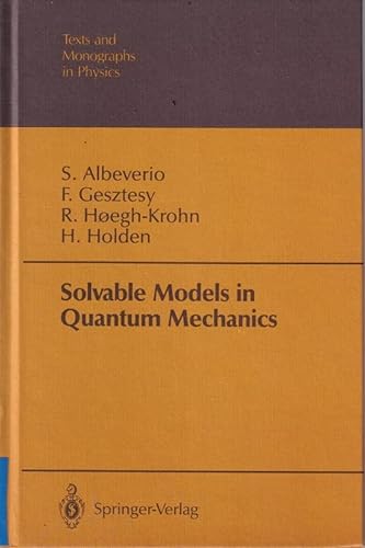 9780387178417: Solvable Models in Quantum Mechanics