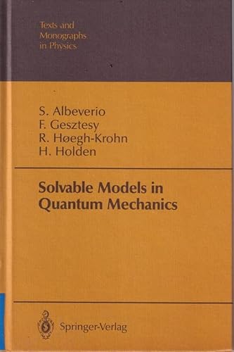 9780387178417: Solvable Models in Quantum Mechanics (Texts & Monographs in Physics)