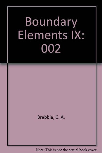 9780387181417: Boundary Elements IX: 002