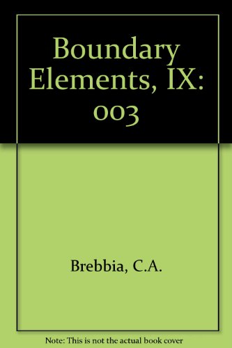 9780387181431: Boundary Elements, IX