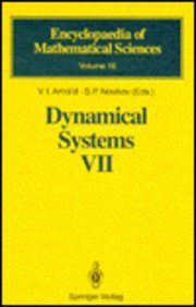 Dynamical Systems VII: Integrable Systems Nonholonomic Dynamical Systems (ENCYCLOPAEDIA OF MATHEMATICAL SCIENCES) (9780387181769) by Arnol'D, V. I.