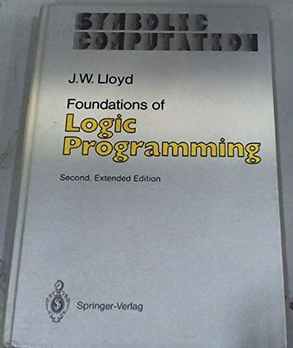 Beispielbild fr Foundations of Logic Programming zum Verkauf von Anybook.com