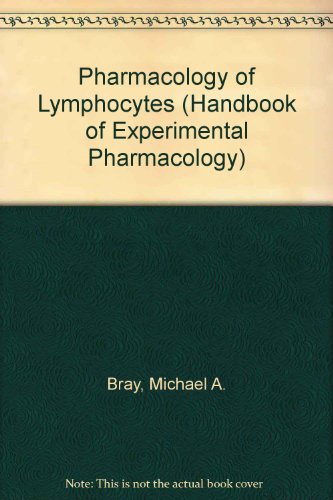 Stock image for Pharmacology of Lymphocytes (Handbook of Experimental Pharmacology) for sale by Phatpocket Limited