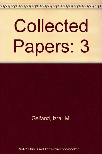 Collected Papers (9780387193991) by Gelfand, Izrail M.