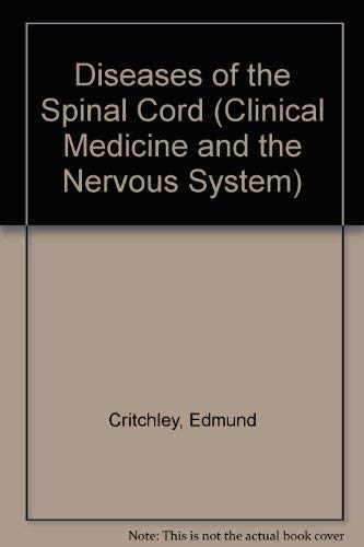 Beispielbild fr Diseases of the Spinal Cord zum Verkauf von Webbooks, Wigtown