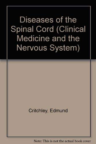 Imagen de archivo de Diseases of the Spinal Cord a la venta por Webbooks, Wigtown