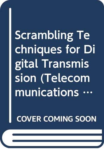 Beispielbild fr Scrambling Techniques for Digital Transmission (Telecommunications Network and Computer Systems) zum Verkauf von Books From California