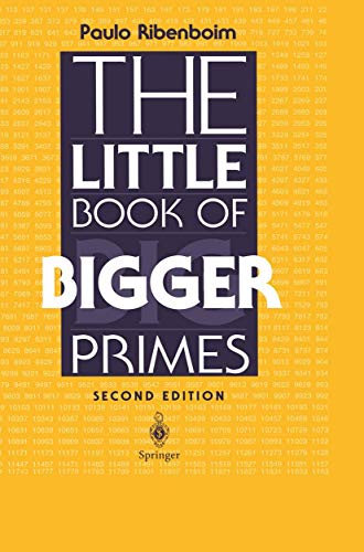 Imagen de archivo de The Little Book of Bigger Primes a la venta por Better World Books