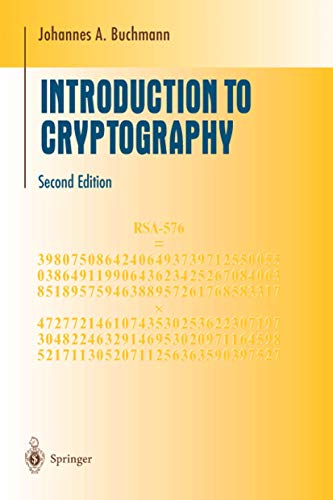 Stock image for Introduction to Cryptography (Undergraduate Texts in Mathematics) for sale by Goodwill of Colorado