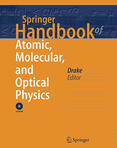 9780387208022: Springer Handbook of Atomic, Molecular, and Optical Physics (Springer Handbooks)