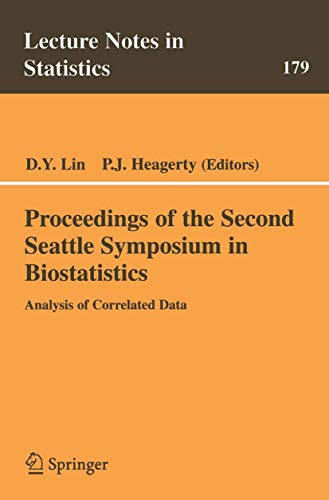 Stock image for Proceedings of the Second Seattle Symposium in Biostatistics for sale by Books Puddle