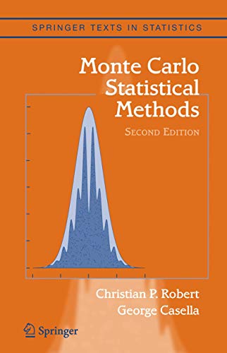 Monte Carlo Statistical Methods (Springer Texts in Statistics) (9780387212395) by Robert, Christian; Casella, George