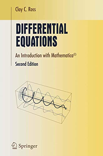 9780387212845: Differential Equations: An Introduction with Mathematica (Undergraduate Texts in Mathematics)