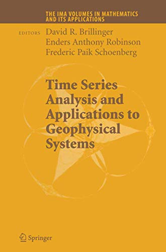9780387223117: Time Series Analysis and Applications to Geophysical Systems: 139 (The IMA Volumes in Mathematics and its Applications)