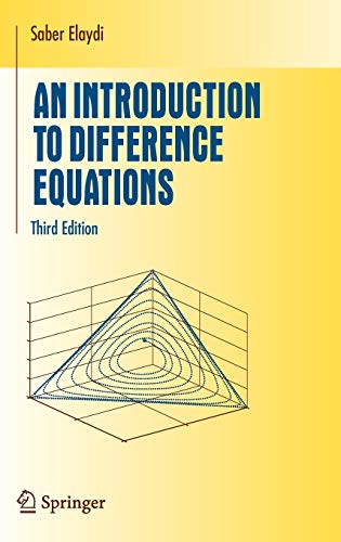 Imagen de archivo de An Introduction to Difference Equations (Undergraduate Texts in Mathematics) a la venta por New Legacy Books