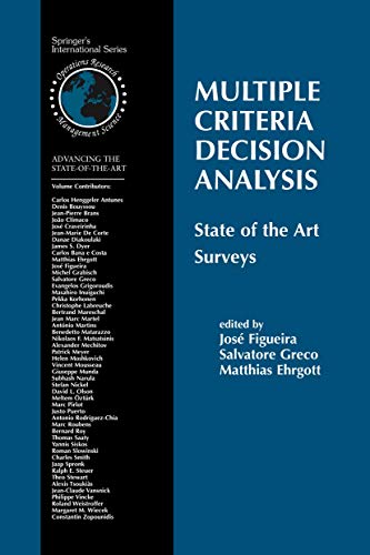 Immagine dell'editore per Multiple Criteria Decision Analysis: State of the Art Surveys (International Series in Operations Research & Management Science) venduto da Anybook.com