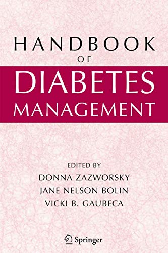 9780387234892: Handbook of Diabetes Management