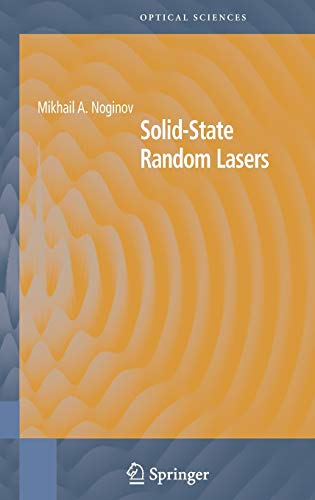 9780387239132: Solid-State Random Lasers: 105 (Springer Series in Optical Sciences)