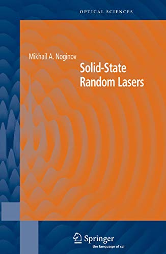 9780387239132: Solid-State Random Lasers (Springer Series in Optical Sciences, 105)