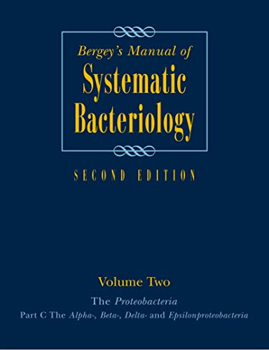 Stock image for Bergey's Manual of Systematic Bacteriology: Volume 2: The Proteobacteria, Part B: The Gammaproteobacteria (Bergey's Manual of Systematic Bacteriology (Springer-Verlag)) for sale by Bulk Book Warehouse