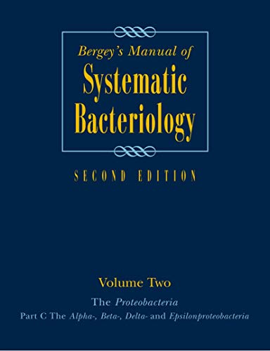 9780387241449: Bergey's Manual of Systematic Bacteriology: Volume 2: The Proteobacteria, Part B: The Gammaproteobacteria (Bergey's Manual of Systematic Bacteriology (Springer-Verlag))