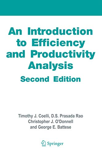9780387242668: An Introduction to Efficiency and Productivity Analysis