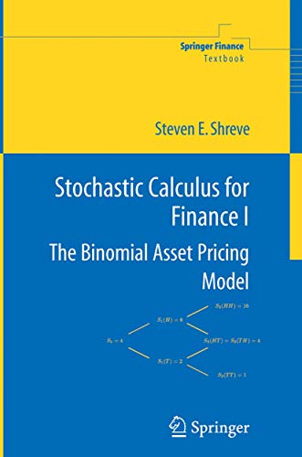 Beispielbild fr Stochastic Calculus for Finance I Vol. 1 : The Binomial Asset Pricing Model zum Verkauf von Better World Books