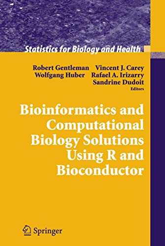 Stock image for Bioinformatics and Computational Biology Solutions Using R and Bioconductor (Statistics for Biology and Health) for sale by Wonder Book