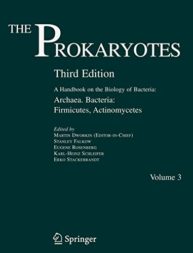 Stock image for The Prokaryotes 3Ed Vol.3 for sale by Kanic Books