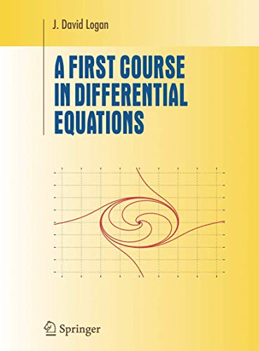 Imagen de archivo de A First Course in Differential Equations a la venta por Books Puddle