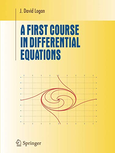 9780387259642: A First Course in Differential Equations (Undergraduate Texts in Mathematics)