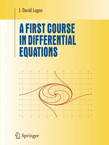 A First Course in Differential Equations.