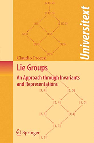 Lie Groups: An Approach through Invariants and Representations (Universitext)