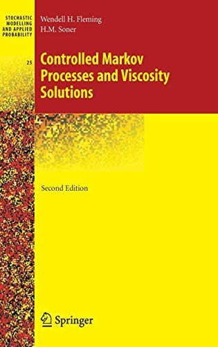 Beispielbild fr Controlled Markov Processes and Viscosity Solutions zum Verkauf von Ria Christie Collections