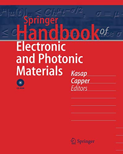 Imagen de archivo de Springer Handbook of Electronic and Photonic Materials (Springer Handbooks) a la venta por HPB-Red