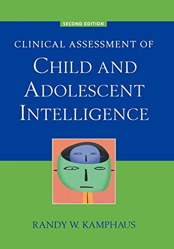 Imagen de archivo de Clinical Assessment of Child and Adolescent Intelligence a la venta por Irish Booksellers