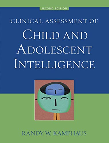 Stock image for Clinical Assessment of Child and Adolescent Intelligence for sale by HPB-Red