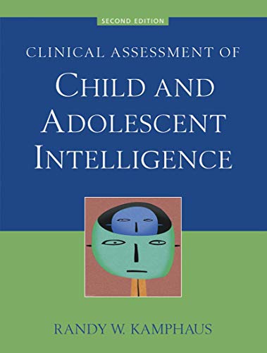 Stock image for Clinical Assessment of Child and Adolescent Intelligence for sale by Irish Booksellers