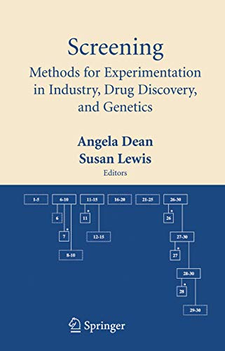 9780387280134: Screening: Methods for Experimentation in Industry, Drug Discovery, and Genetics