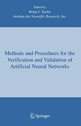 9780387282886: Methods and Procedures for the Verification and Validation of Artificial Neural Networks