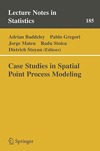 Beispielbild fr Case Studies in Spatial Point Process Modeling zum Verkauf von Buchpark