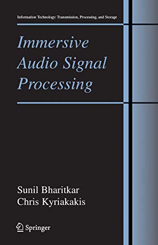 Imagen de archivo de Immersive Audio Signal Processing a la venta por Books Puddle