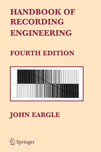 Beispielbild fr Handbook of Recording Engineering zum Verkauf von Phatpocket Limited