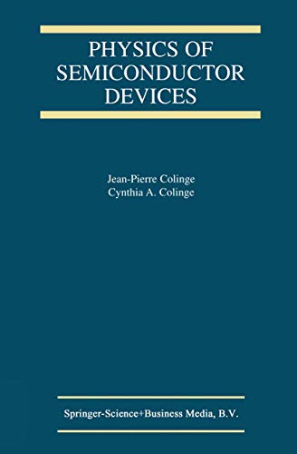 Imagen de archivo de Physics of Semiconductor Devices a la venta por Books Puddle