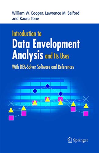 9780387285801: Introduction to Data Envelopment Analysis and Its Uses: With DEA-Solver Software and References