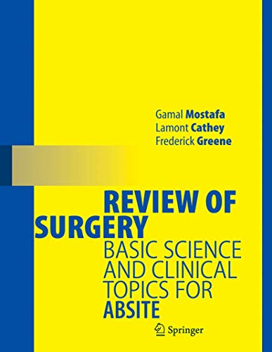 Stock image for Review of Surgery: Basic Science and Clinical Topics for ABSITE for sale by Wonder Book