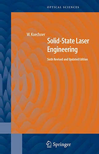 Stock image for SOLID-STATE LASER ENGINEERING (S for sale by BennettBooksLtd